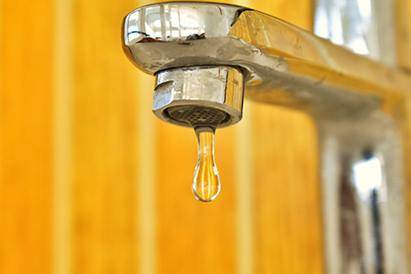 Causes of low water pressure